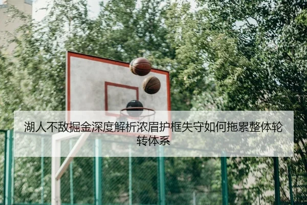 湖人不敌掘金深度解析浓眉护框失守如何拖累整体轮转体系