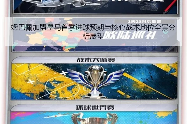 姆巴佩加盟皇马首季进球预期与核心战术地位全景分析展望